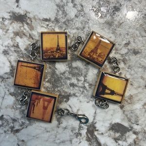 Paris Double-sided Scrabble Bracelet